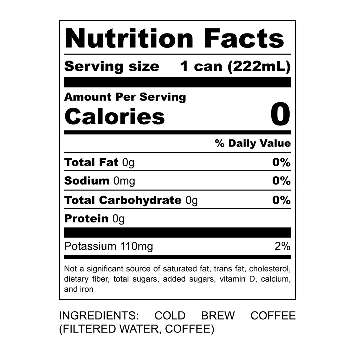 Original Cold Brew Coffee